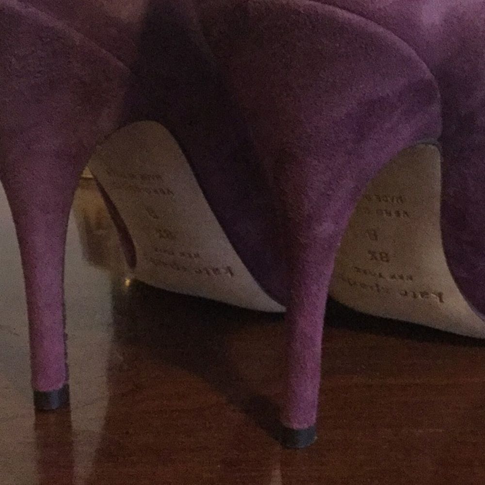 Kate Spade jeweled suede pointed-toe pump … - Picture 9 of 12